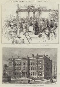 La visite de la reine au Savoy - Frank Watkins